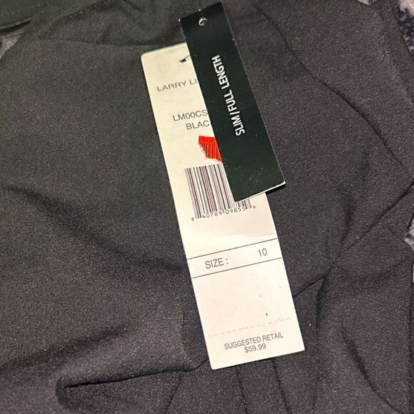 Larry Levine Slim Dress Pants Size 10 - Picture 6 of 8